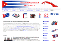 Desktop Screenshot of fgbrdkuba.de