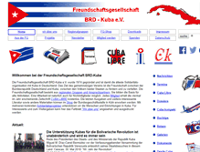 Tablet Screenshot of fgbrdkuba.de